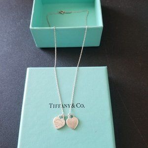 Tiffany & Co. Silver mini hearts Necklace